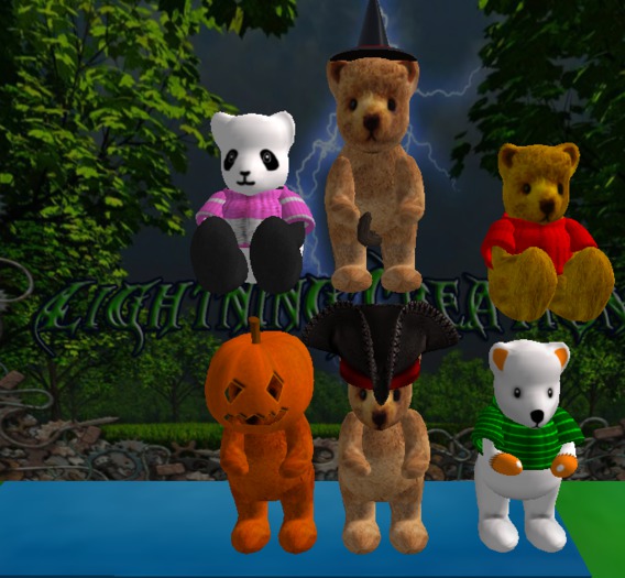 Lightning Creations ~ pumpkin bear