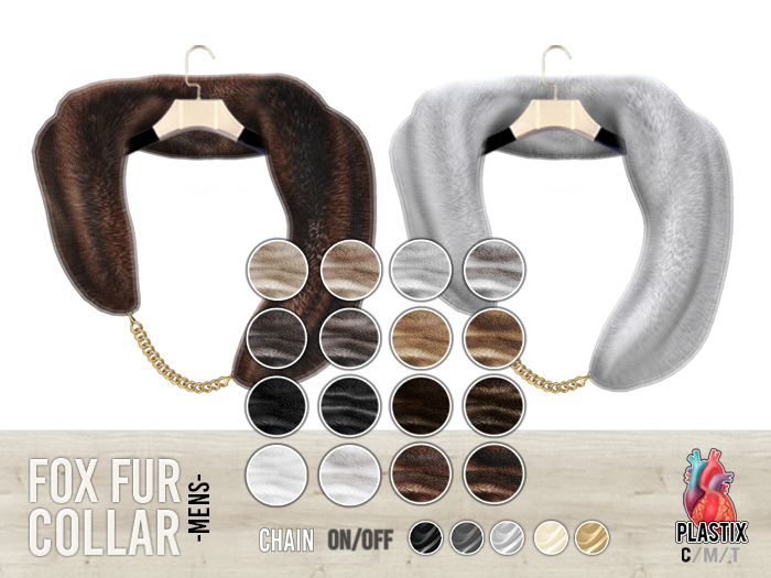 PLASTIX - Fox Fur Collar (Fatpack) - Men