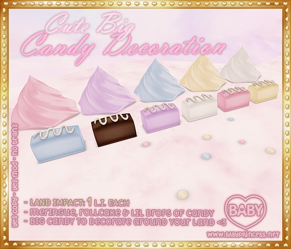 :*BABY*: Decoration // Candy Deco Pack