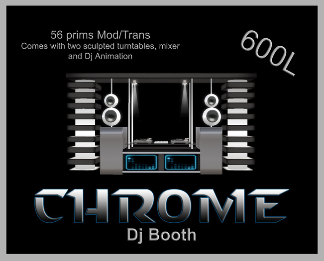Chrome Dj Booth Box