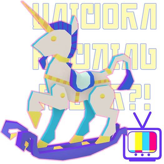 TV \\ UNiCORN RoCKER [[BOXED]]