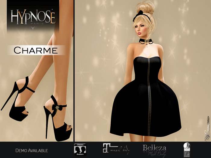 HYPNOSE - CHARME BLACK OUTFIT
