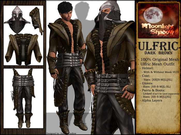 "Moon_Sha" Ulfric Dark Brown