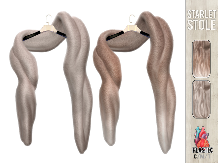 PLASTIX - Starlet Stole (Beige)