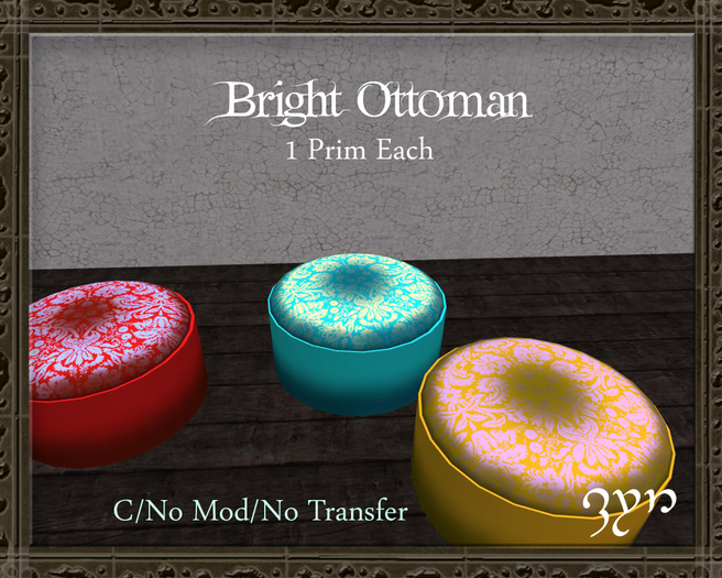 Zyn ~ Bright Ottoman