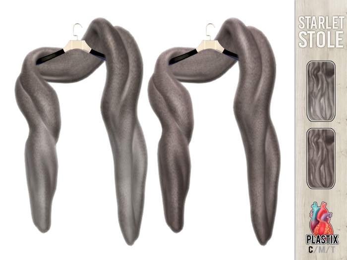 PLASTIX - Starlet Stole (Taupe)