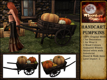 "Moon_Sha" Handcart - Pumpkins (Trans)