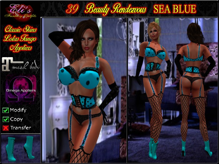 39 Beauty Rendezvous Sea Blue