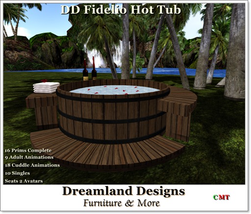 DD Fidelio Hot Tub Boxed