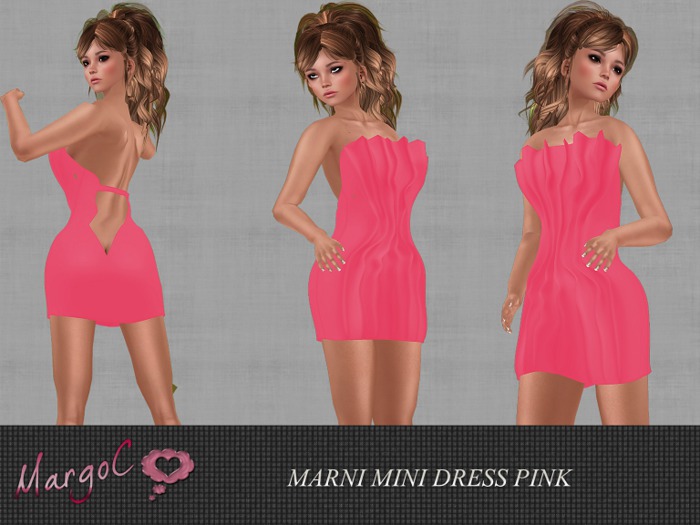 DEMO MARNI MINI DRESS PINK- MargoC
