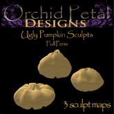 -OPD- Ugly Pumpkin Sculpts