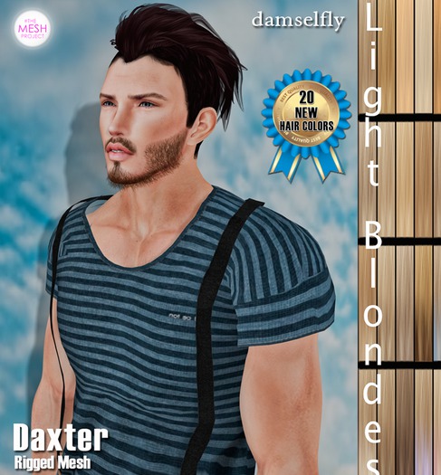 **DD**Damselfly Daxter Non-Rigged Mesh Light Blondes
