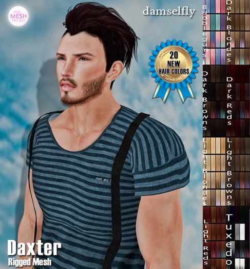 **DD**Damselfly Daxter Non-Rigged Mesh Big Pack