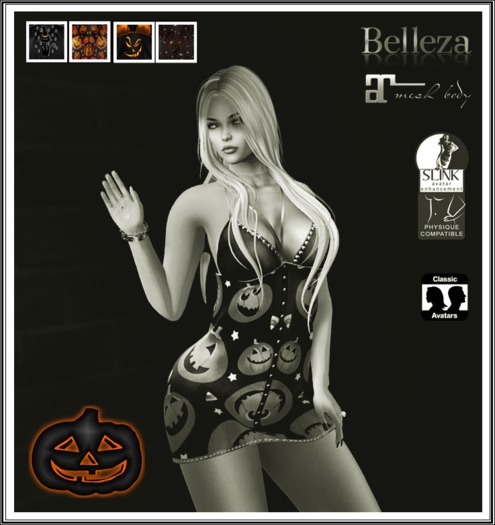 Spooky Cami Dress-DEMO