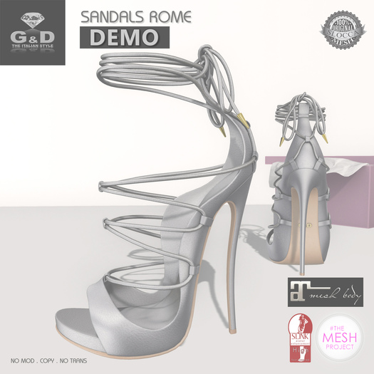 G&D Sandals Rome DEMO (wear)