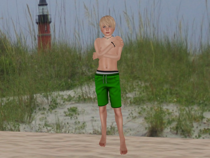 <Caeran> Green Swimsuit Boxed