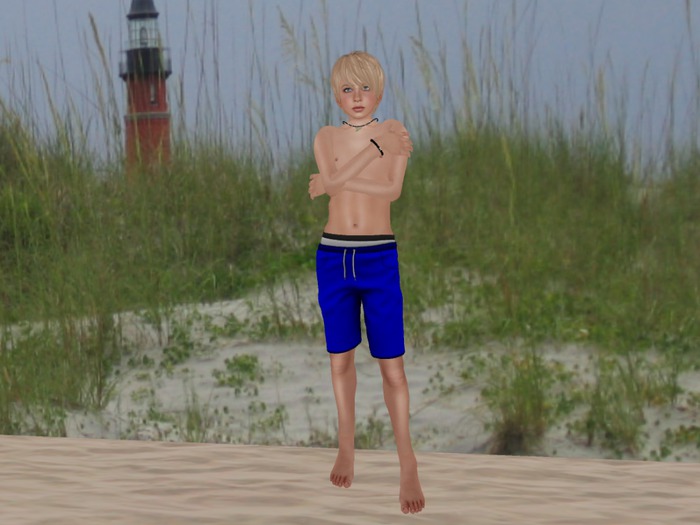 <Caeran> Royal Blue Swimsuit Boxed