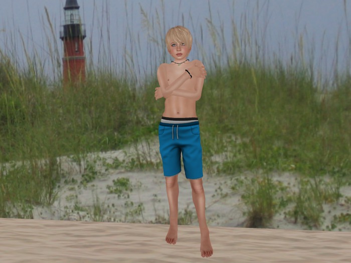 <Caeran> Light Blue Swimsuit Boxed