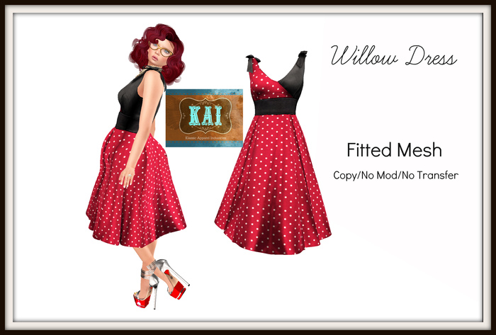 KAI - Willow Retro Dress (rez )