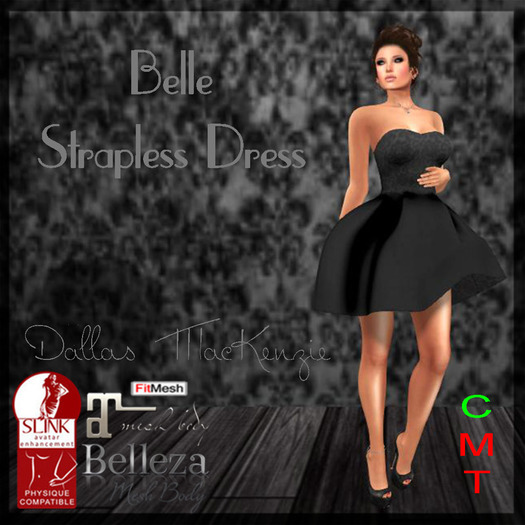 .::DM::. Belle Dress - BISQUE