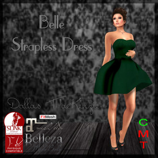 .::DM::. Belle Dress - BISQUE