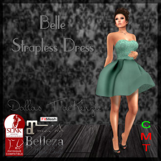 .::DM::. Belle Dress - MINT