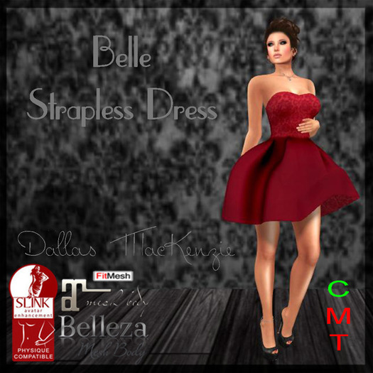 .::DM::. Belle Dress - BISQUE