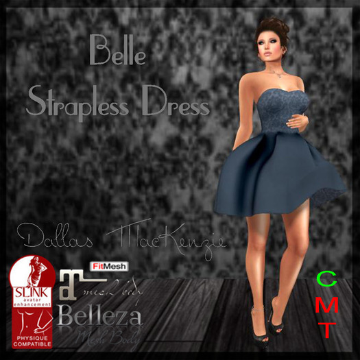 .::DM::. Belle Dress - BISQUE