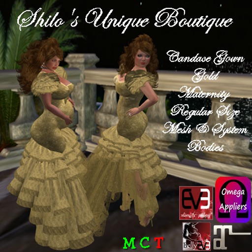 Candace Gown Gold