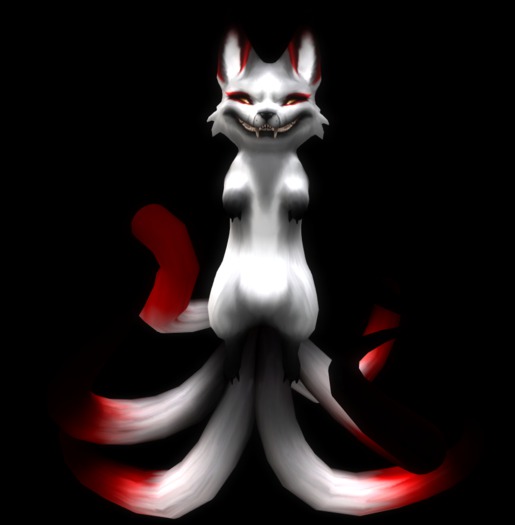{L} Nightmare Kitsune; Shirokami - UNCOMMON