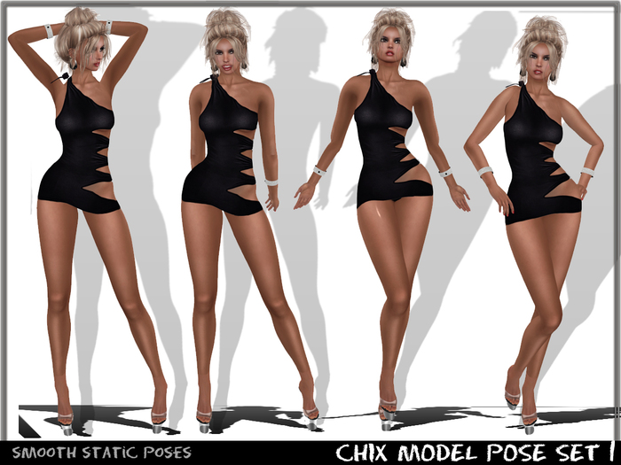 cHix Model Pose Set 1
