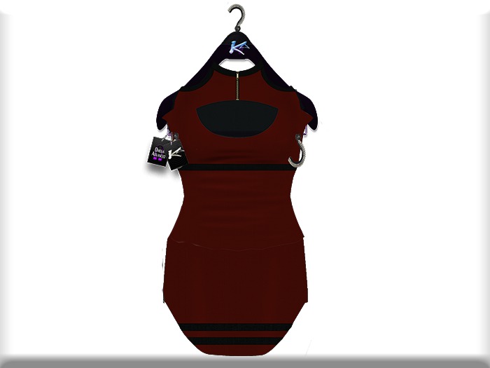 [K]Belted Midi Fit (Red)_BOXED