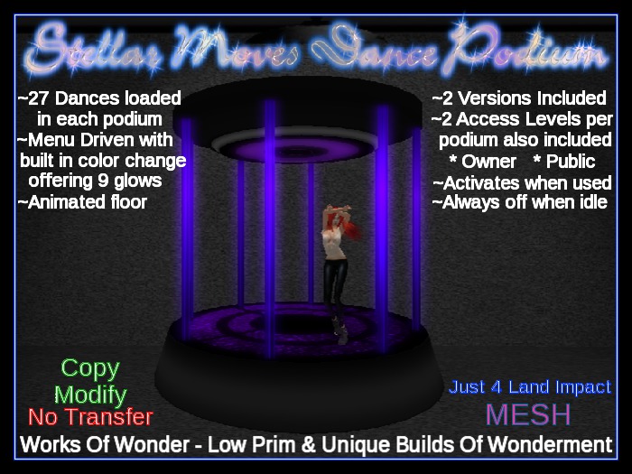Stellar Moves Dance Podium