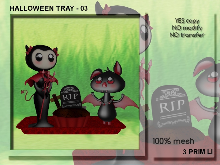 HALLOWEEN TRAY - 03