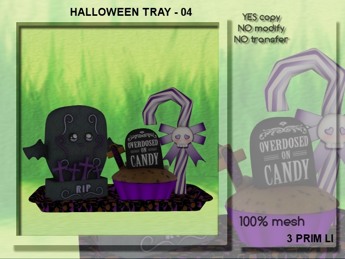 HALLOWEEN TRAY - 04