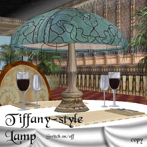 Tiffany-style Lamp (boxed)