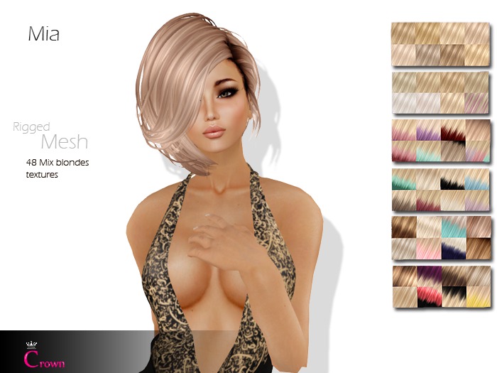 .::Crown::. Long Hair "Jasmin" DEMO V2.0