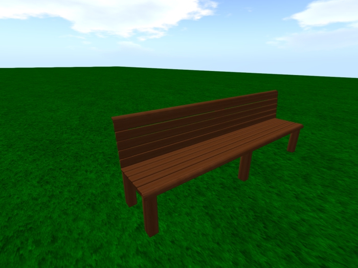 Long Garden Bench