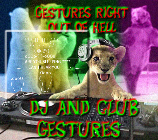 CANT HEAR YOU gesture