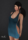 -mL- Pedra Tank - Busty - Blue