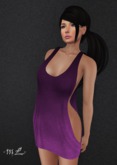 -mL- Pedra Tank - Busty - Purple