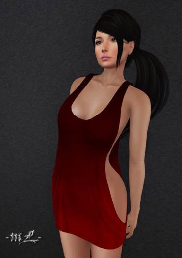 -mL- Pedra Tank - Busty - Red