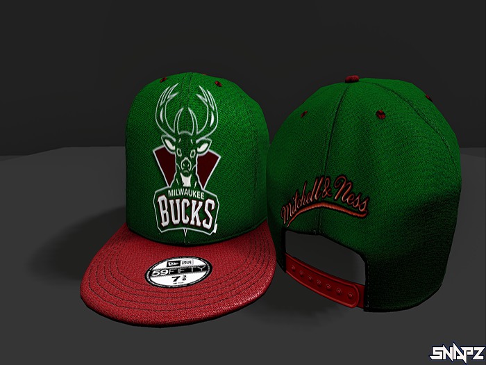 Snapz-Milwaukee Bucks Snapback