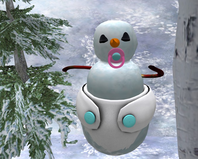 Pied Piper Baby Snowman