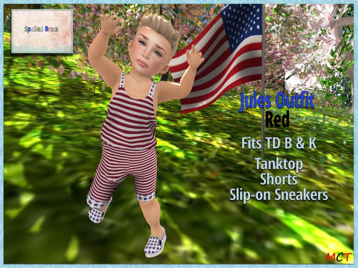 [S][B] Jules Outfit - Red