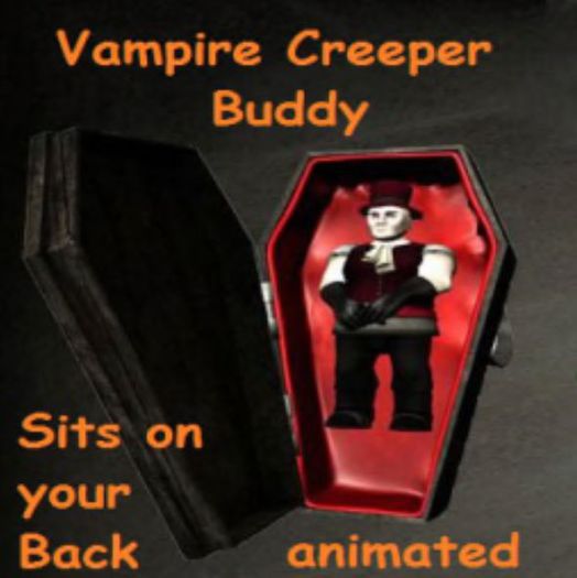 Dwarfins Vampire Creeper Buddy - (BOXED) RARE