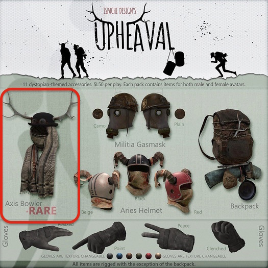 ISPACHI [Upheaval] Axis Bowler - RARE 