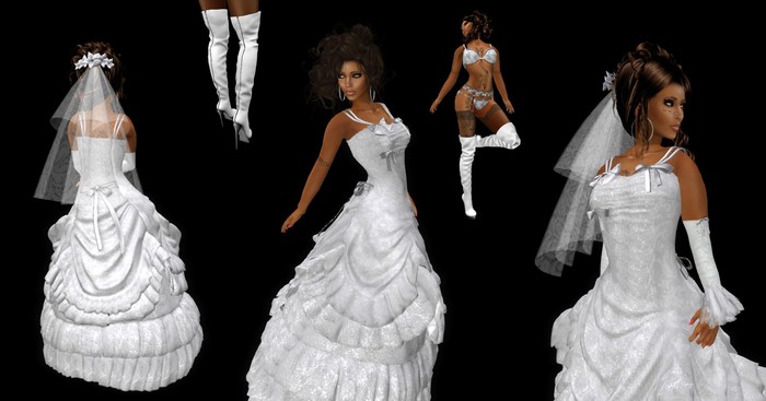 BD White Fleur Wedding