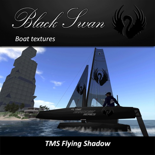Flying Shadow Black Swan texture set