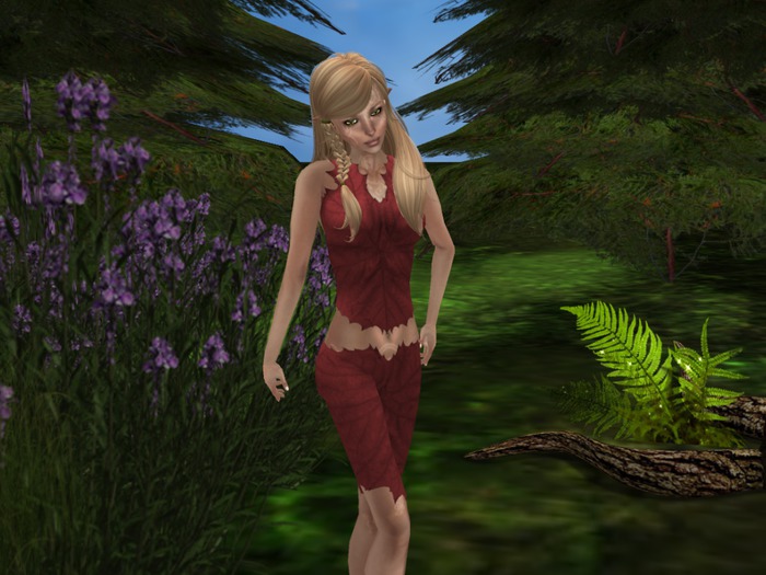 *D*D* Iavas Lass - (U) Ruby Maple Leaf Undershirt/pant